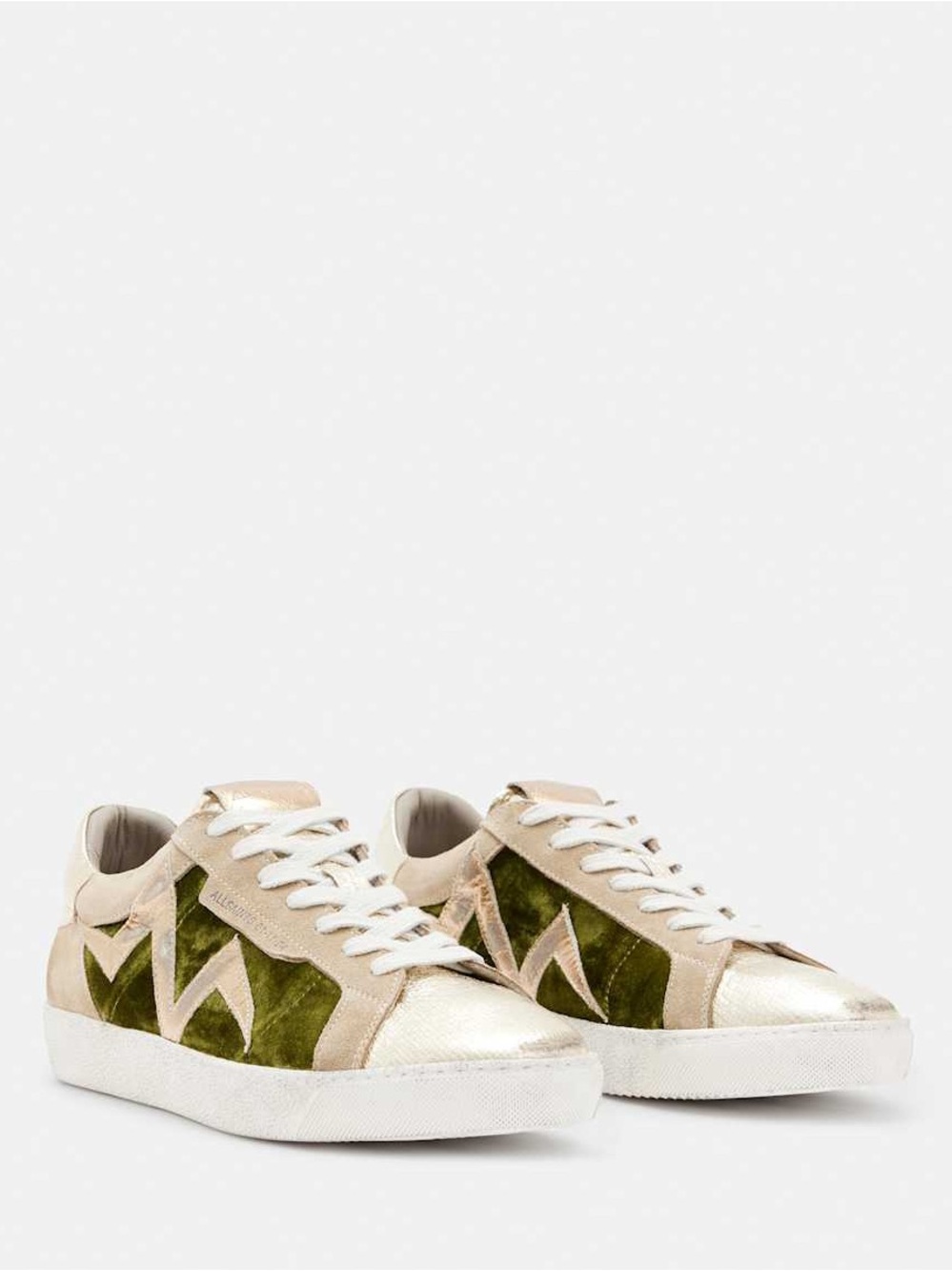 AllSaints | Leather Bolt Trainers